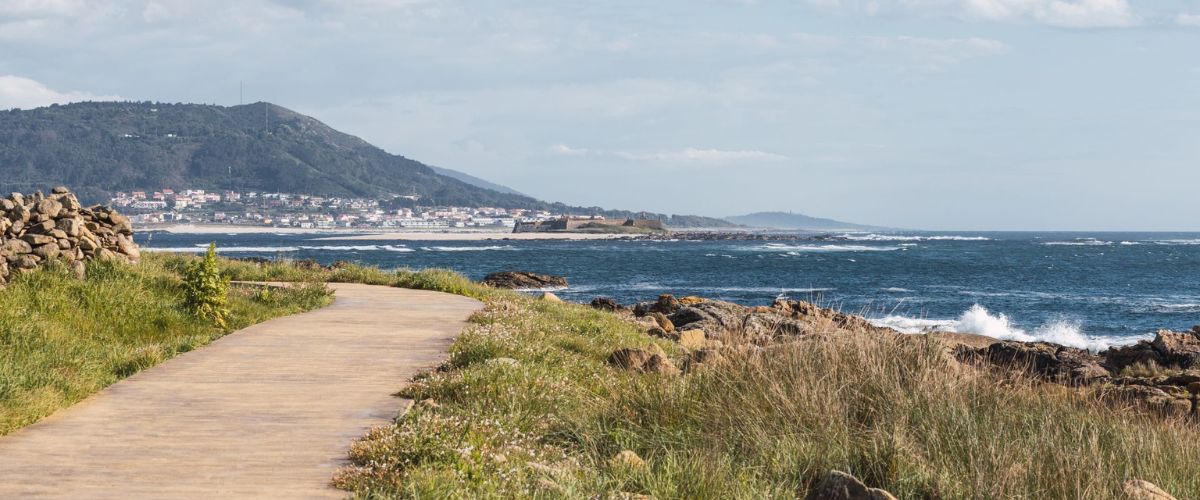 Route along the Mediterranean coast