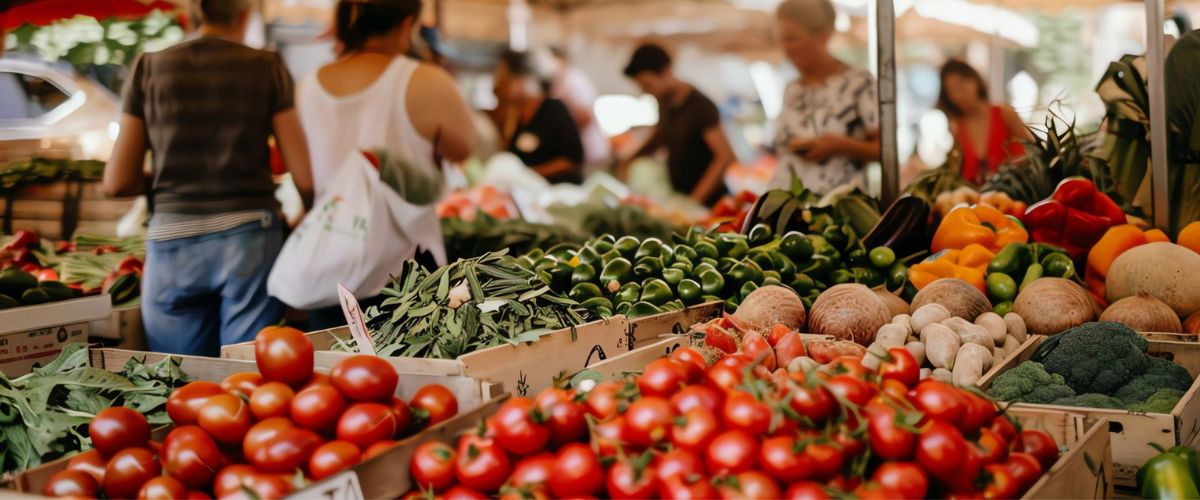 Traditional Mallorcan market