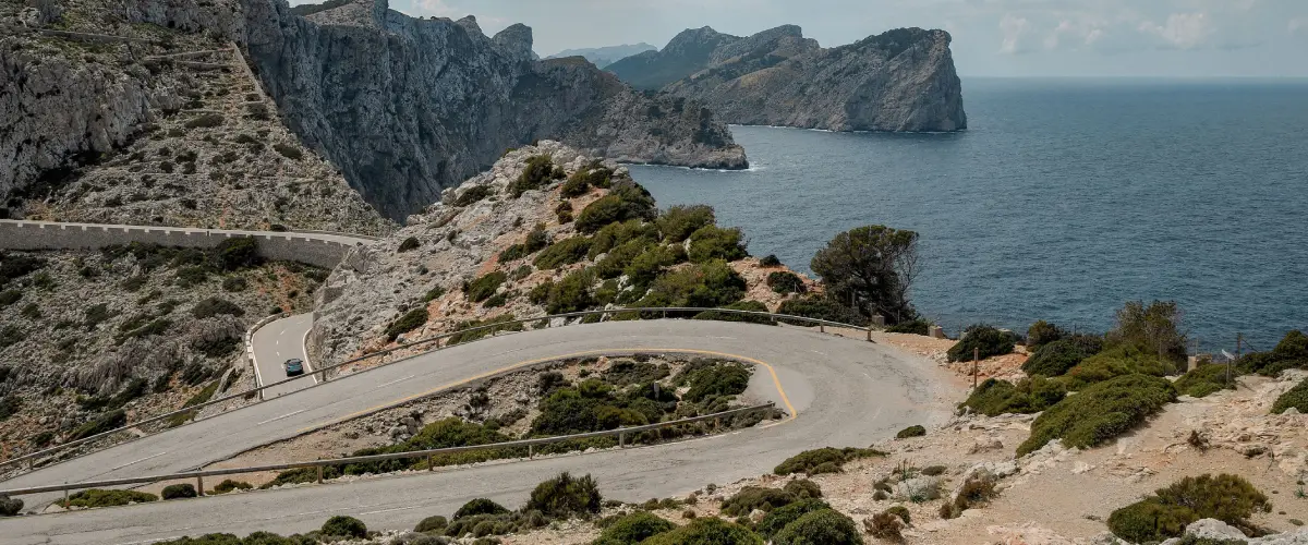 Ruta ciclista por Pollensa y los paisajes de Formentor