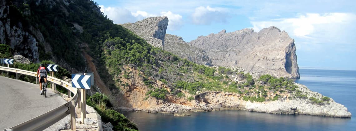 Carretera ciclista del Cabo de Formentor