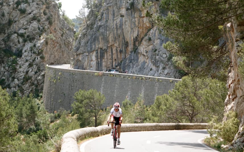 Carretera al Monasterio de Lluc